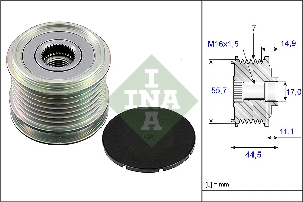 Alternator Freewheel Clutch